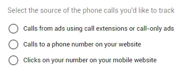 call tracking